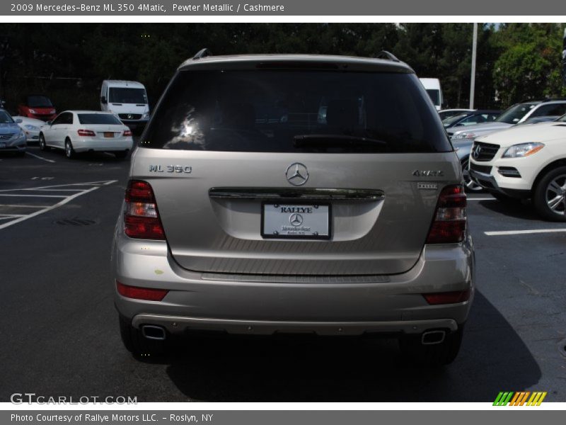 Pewter Metallic / Cashmere 2009 Mercedes-Benz ML 350 4Matic