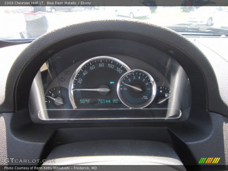 Blue Flash Metallic / Ebony 2009 Chevrolet HHR LT