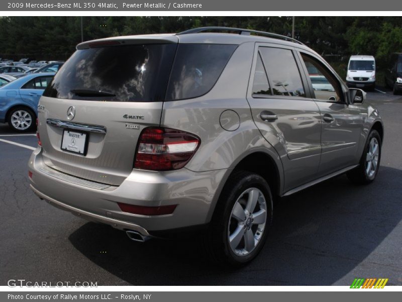Pewter Metallic / Cashmere 2009 Mercedes-Benz ML 350 4Matic