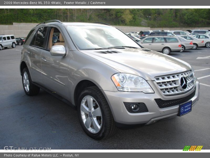 Pewter Metallic / Cashmere 2009 Mercedes-Benz ML 350 4Matic