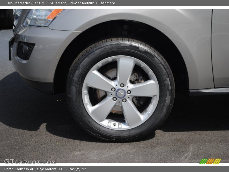 Pewter Metallic / Cashmere 2009 Mercedes-Benz ML 350 4Matic