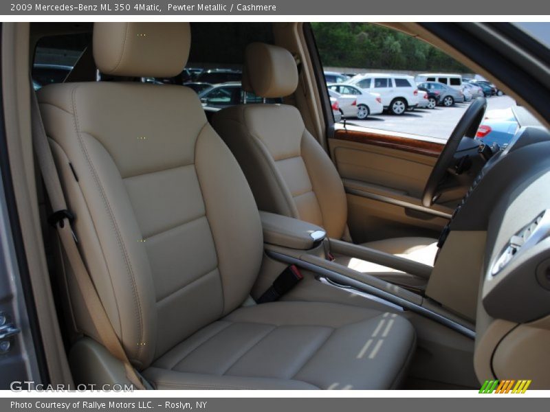Pewter Metallic / Cashmere 2009 Mercedes-Benz ML 350 4Matic