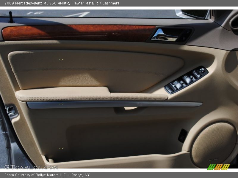 Pewter Metallic / Cashmere 2009 Mercedes-Benz ML 350 4Matic
