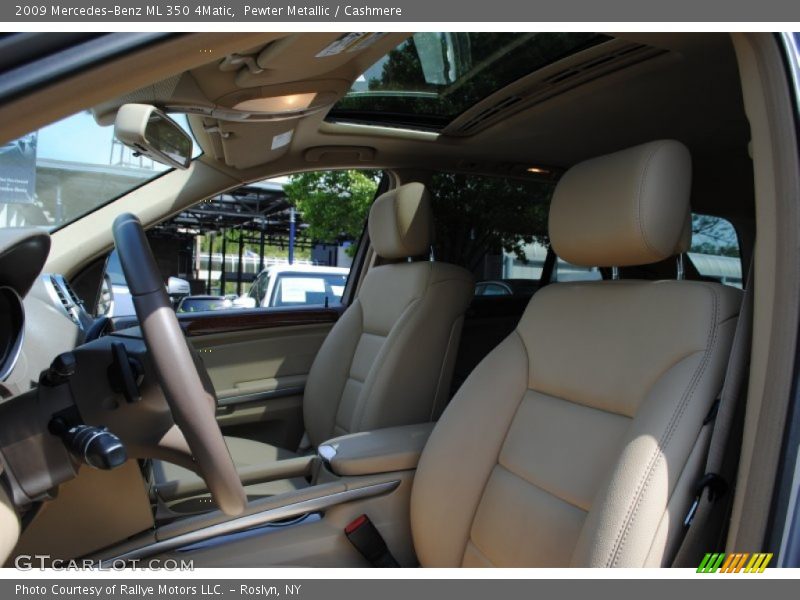Pewter Metallic / Cashmere 2009 Mercedes-Benz ML 350 4Matic