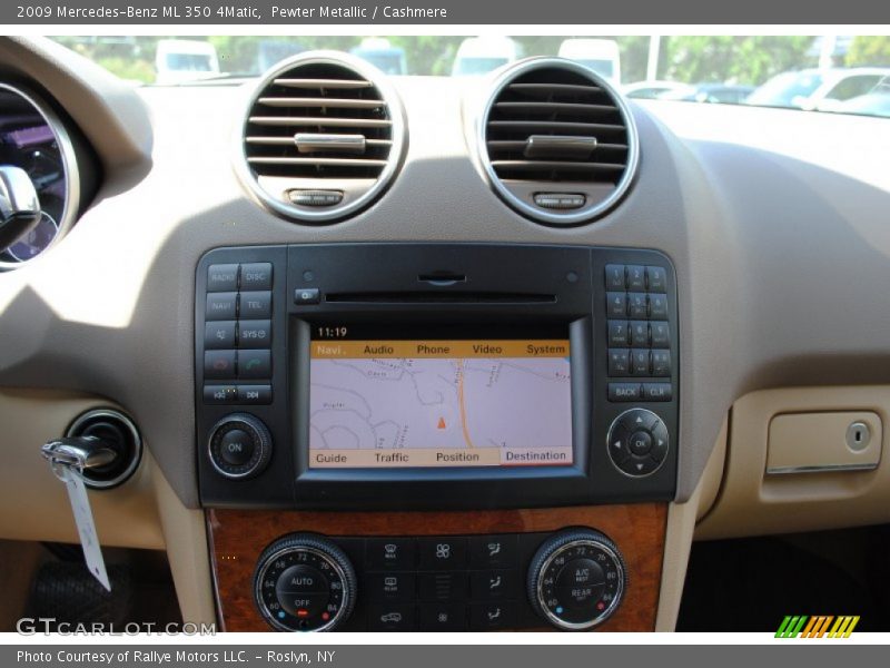 Pewter Metallic / Cashmere 2009 Mercedes-Benz ML 350 4Matic