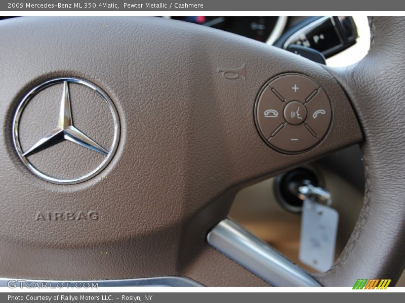 Pewter Metallic / Cashmere 2009 Mercedes-Benz ML 350 4Matic