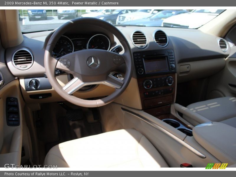 Pewter Metallic / Cashmere 2009 Mercedes-Benz ML 350 4Matic