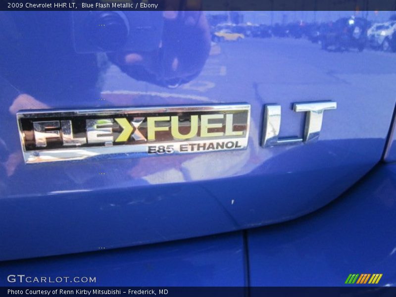 Blue Flash Metallic / Ebony 2009 Chevrolet HHR LT