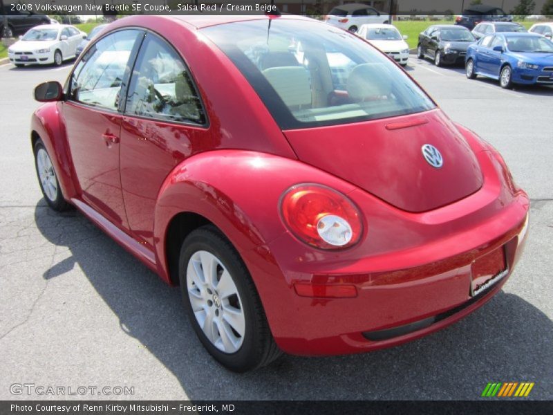 Salsa Red / Cream Beige 2008 Volkswagen New Beetle SE Coupe