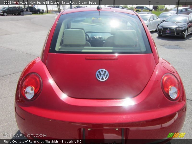 Salsa Red / Cream Beige 2008 Volkswagen New Beetle SE Coupe