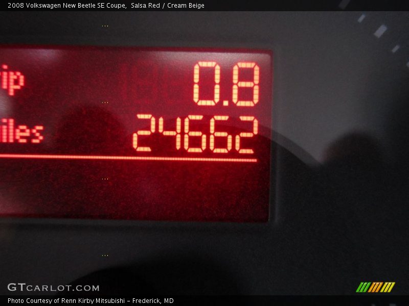Salsa Red / Cream Beige 2008 Volkswagen New Beetle SE Coupe