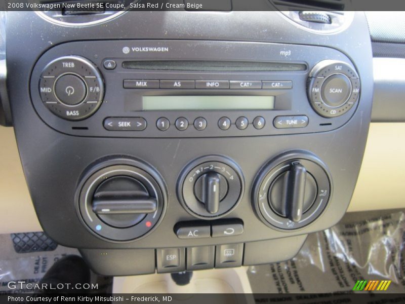 Salsa Red / Cream Beige 2008 Volkswagen New Beetle SE Coupe