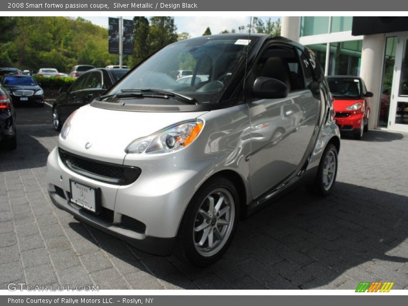 Silver Metallic / Design Black 2008 Smart fortwo passion coupe