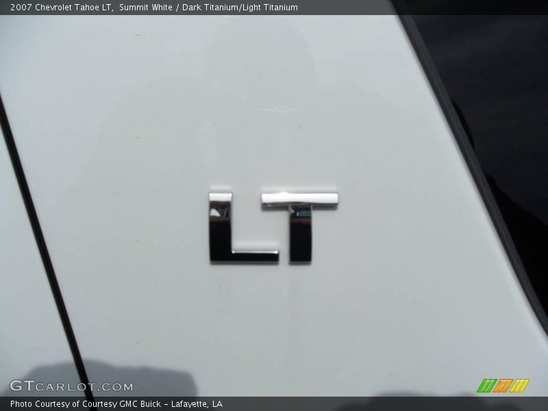 Summit White / Dark Titanium/Light Titanium 2007 Chevrolet Tahoe LT