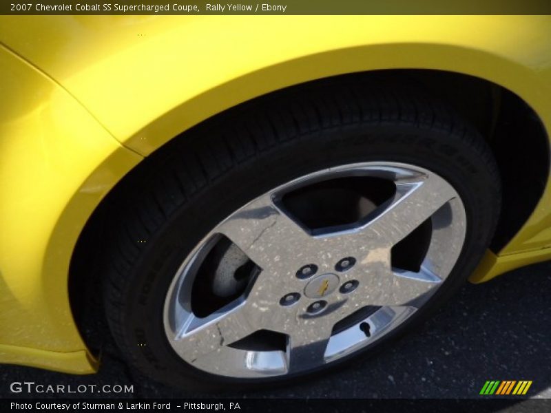 Rally Yellow / Ebony 2007 Chevrolet Cobalt SS Supercharged Coupe