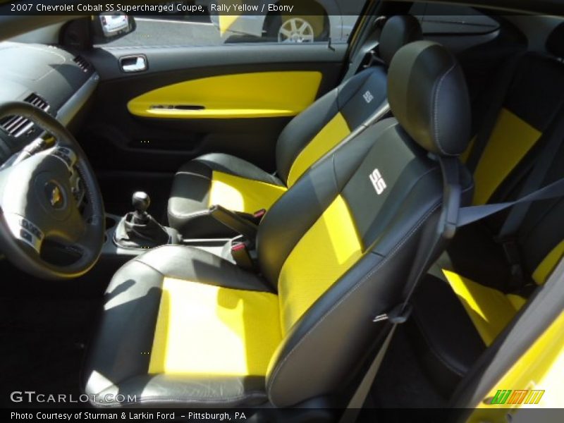 Rally Yellow / Ebony 2007 Chevrolet Cobalt SS Supercharged Coupe