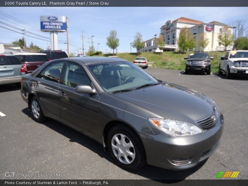 Phantom Gray Pearl / Stone Gray 2006 Toyota Camry LE