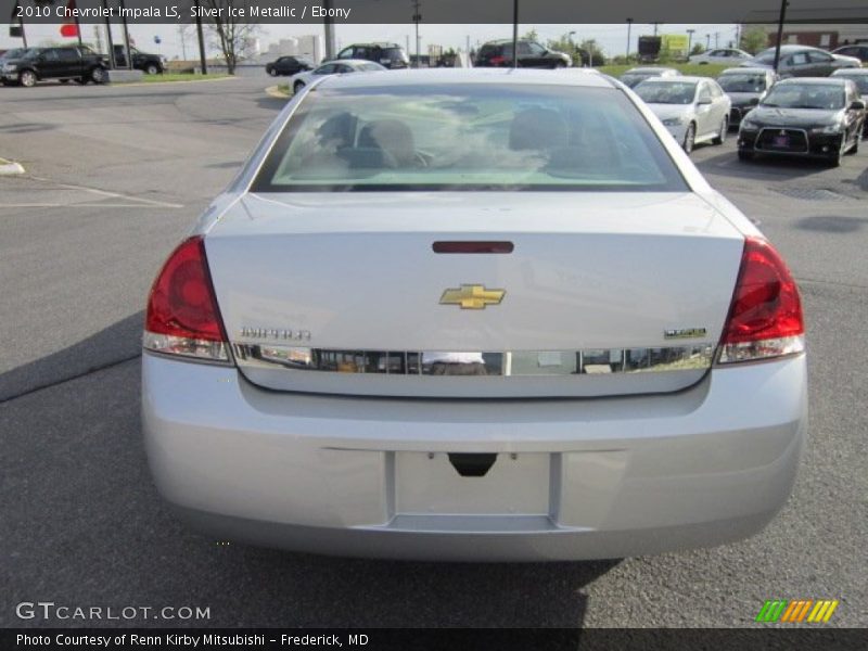 Silver Ice Metallic / Ebony 2010 Chevrolet Impala LS