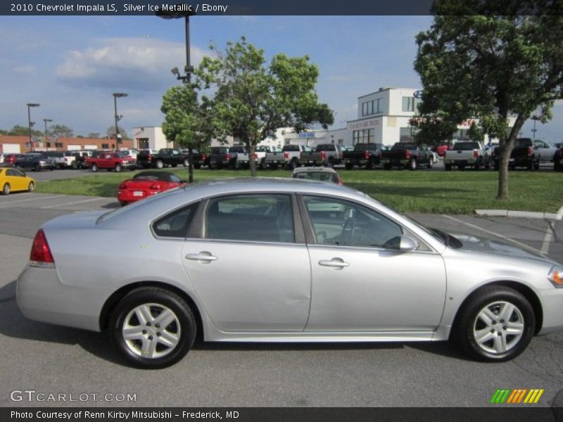 Silver Ice Metallic / Ebony 2010 Chevrolet Impala LS