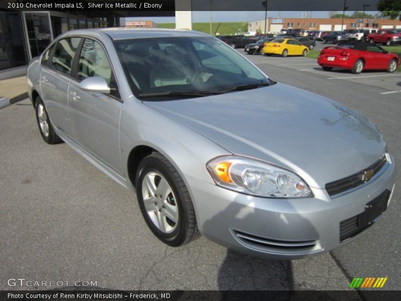 Silver Ice Metallic / Ebony 2010 Chevrolet Impala LS
