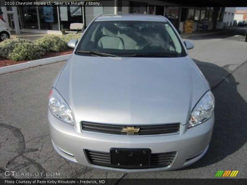 Silver Ice Metallic / Ebony 2010 Chevrolet Impala LS