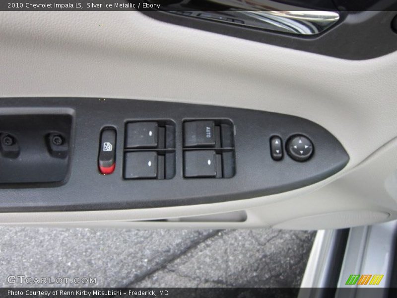Silver Ice Metallic / Ebony 2010 Chevrolet Impala LS