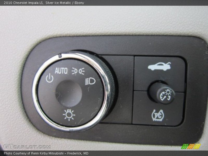 Silver Ice Metallic / Ebony 2010 Chevrolet Impala LS