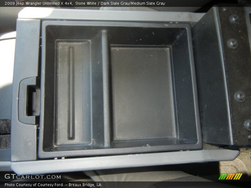 Stone White / Dark Slate Gray/Medium Slate Gray 2009 Jeep Wrangler Unlimited X 4x4