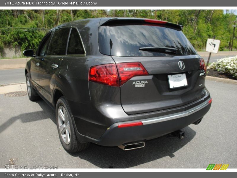 Grigio Metallic / Ebony 2011 Acura MDX Technology