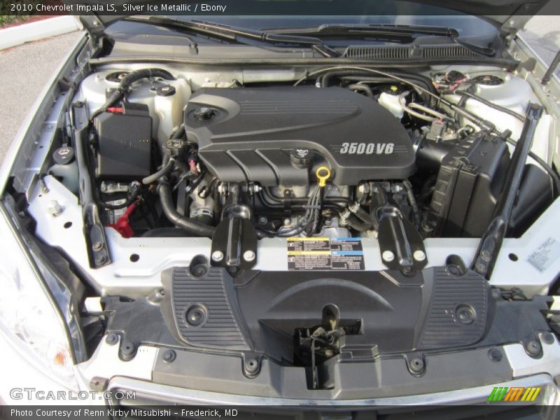 Silver Ice Metallic / Ebony 2010 Chevrolet Impala LS