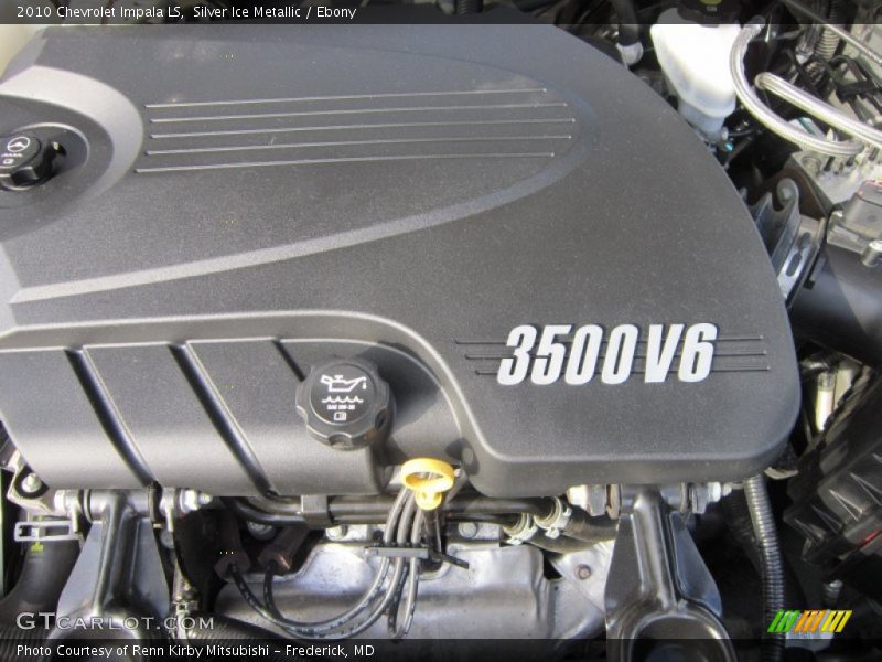 Silver Ice Metallic / Ebony 2010 Chevrolet Impala LS