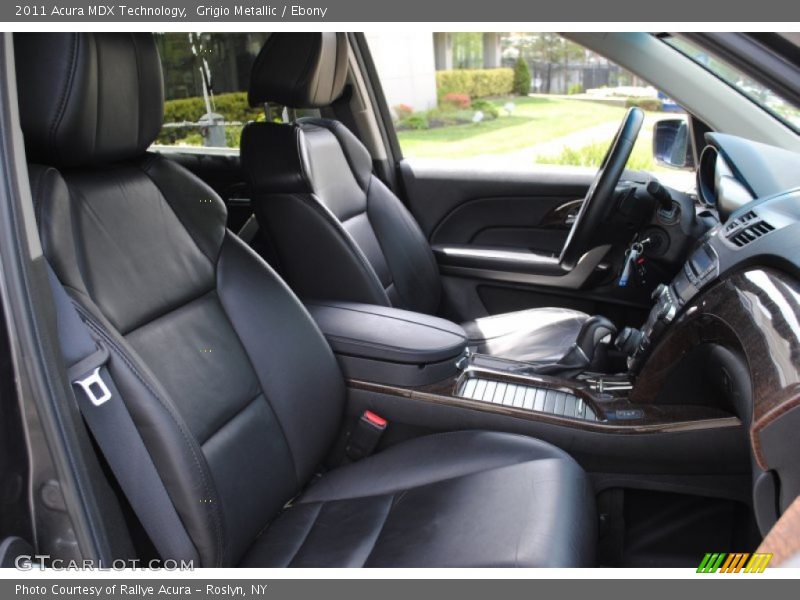 Grigio Metallic / Ebony 2011 Acura MDX Technology