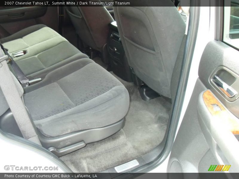 Summit White / Dark Titanium/Light Titanium 2007 Chevrolet Tahoe LT