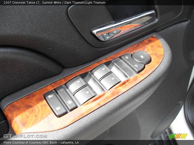 Summit White / Dark Titanium/Light Titanium 2007 Chevrolet Tahoe LT