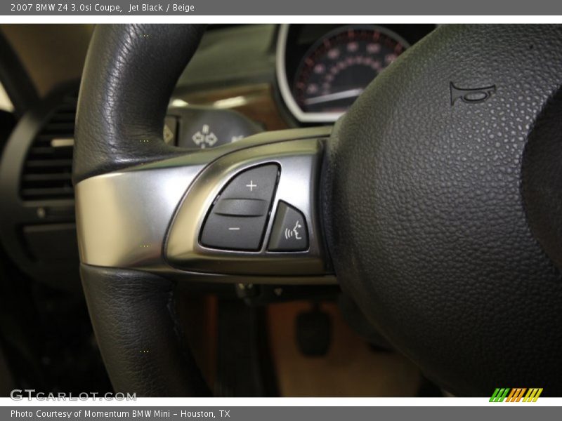 Jet Black / Beige 2007 BMW Z4 3.0si Coupe