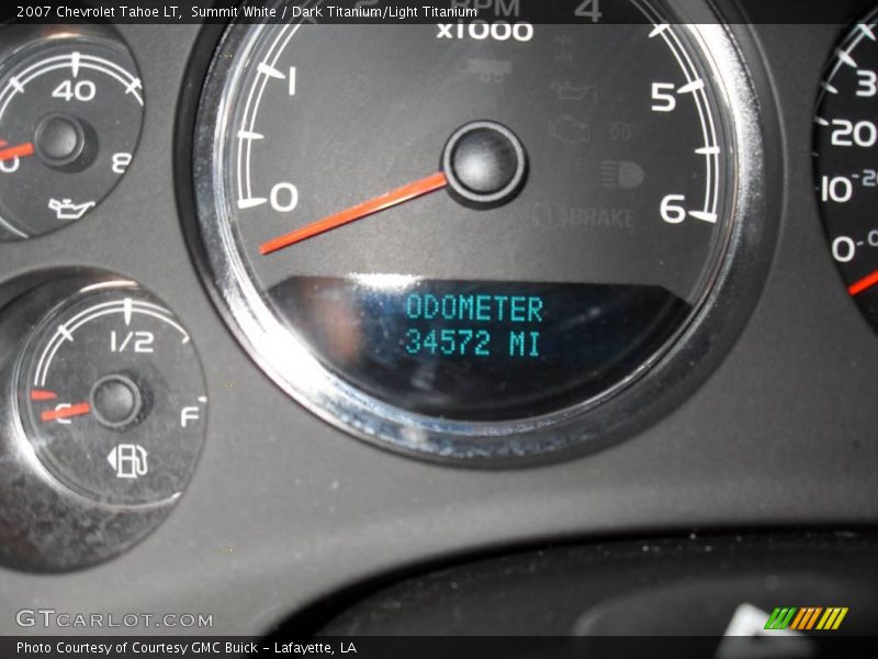 Summit White / Dark Titanium/Light Titanium 2007 Chevrolet Tahoe LT