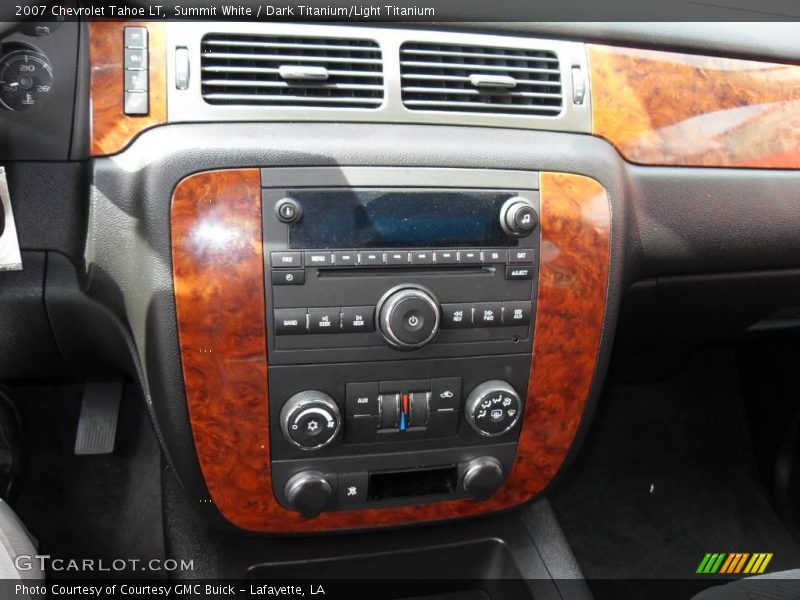 Summit White / Dark Titanium/Light Titanium 2007 Chevrolet Tahoe LT