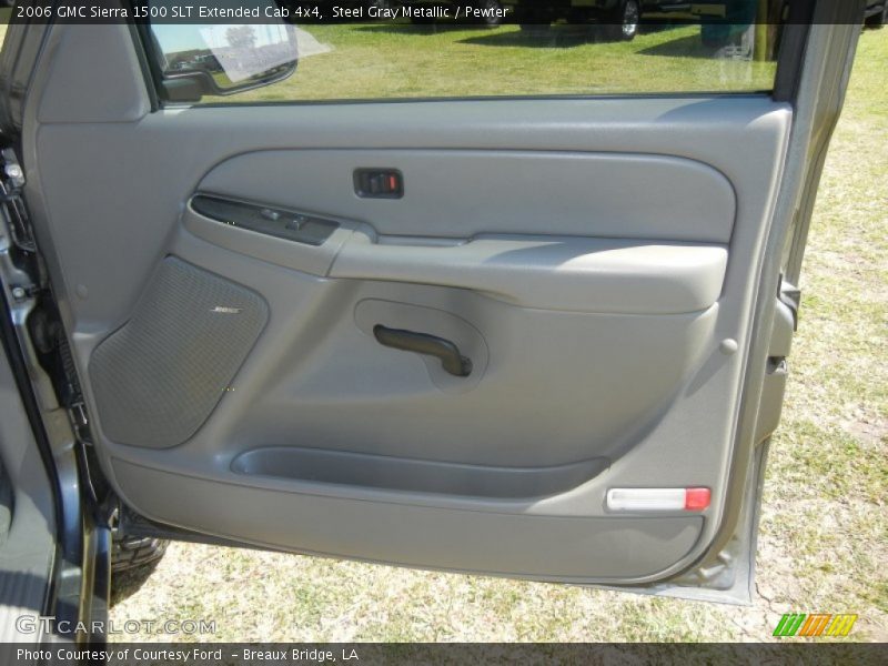 Steel Gray Metallic / Pewter 2006 GMC Sierra 1500 SLT Extended Cab 4x4
