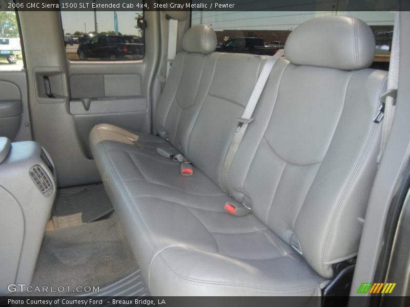 Steel Gray Metallic / Pewter 2006 GMC Sierra 1500 SLT Extended Cab 4x4