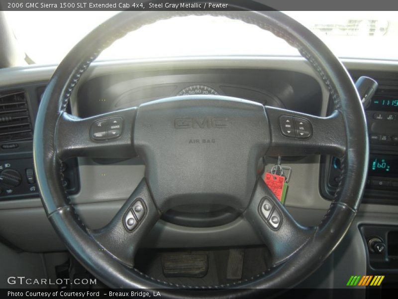  2006 Sierra 1500 SLT Extended Cab 4x4 Steering Wheel