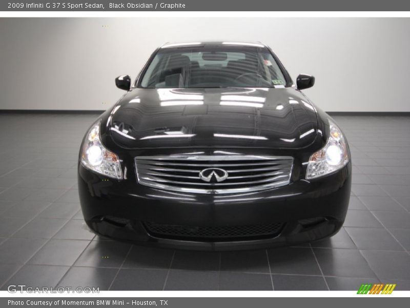 Black Obsidian / Graphite 2009 Infiniti G 37 S Sport Sedan
