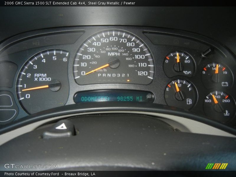  2006 Sierra 1500 SLT Extended Cab 4x4 SLT Extended Cab 4x4 Gauges