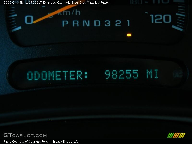 Steel Gray Metallic / Pewter 2006 GMC Sierra 1500 SLT Extended Cab 4x4