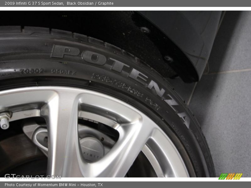 Black Obsidian / Graphite 2009 Infiniti G 37 S Sport Sedan