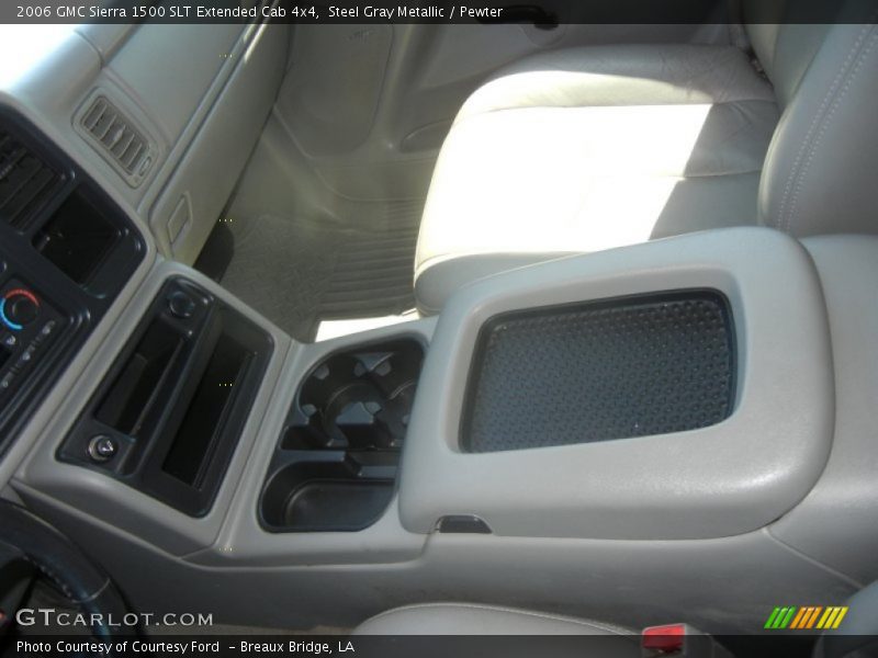 Steel Gray Metallic / Pewter 2006 GMC Sierra 1500 SLT Extended Cab 4x4