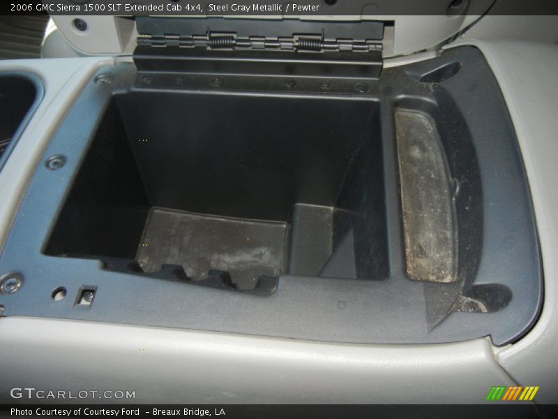 Steel Gray Metallic / Pewter 2006 GMC Sierra 1500 SLT Extended Cab 4x4