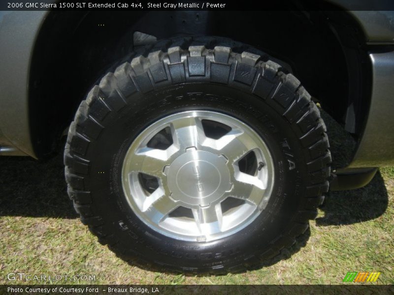 Steel Gray Metallic / Pewter 2006 GMC Sierra 1500 SLT Extended Cab 4x4