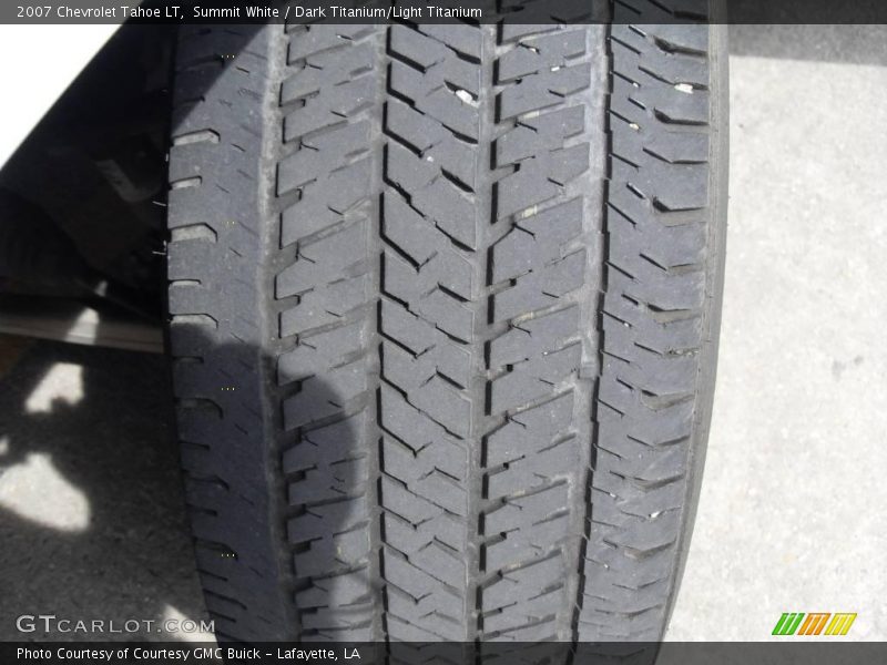 Summit White / Dark Titanium/Light Titanium 2007 Chevrolet Tahoe LT