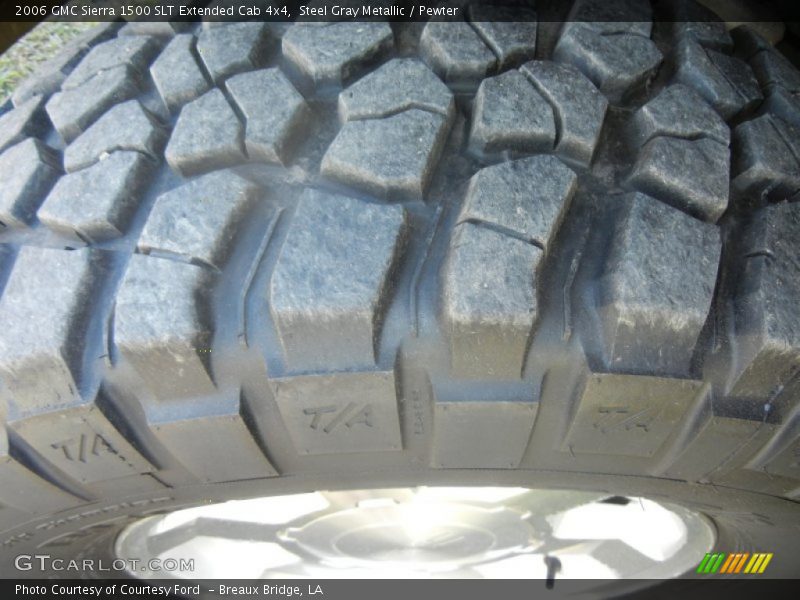 Steel Gray Metallic / Pewter 2006 GMC Sierra 1500 SLT Extended Cab 4x4
