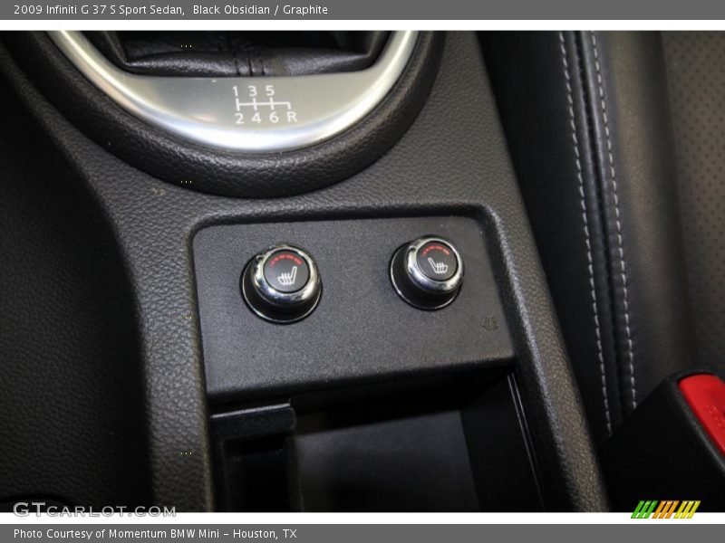 Black Obsidian / Graphite 2009 Infiniti G 37 S Sport Sedan